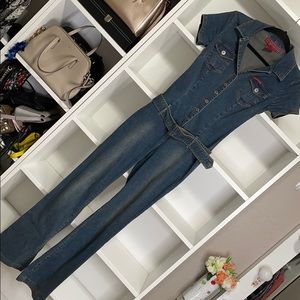 Denim jumpsuit